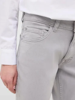 Mustang Jeans<Damen Jeans hellgrau uni