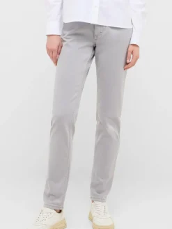 Mustang Jeans<Damen Jeans hellgrau uni