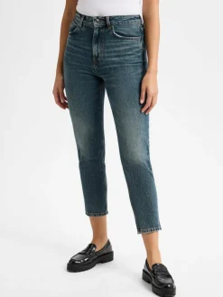 HUGO Jeans<Damen Jeans royal uni