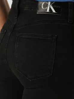 Calvin Klein Jeans Jeans<Damen Jeans schwarz uni