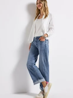 Street One Jeans|Hosen<Damen Jeans denim uni