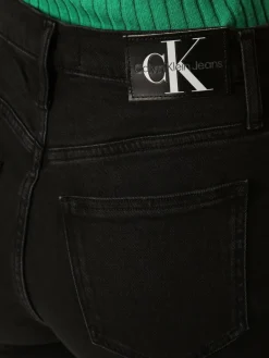 Calvin Klein Jeans Jeans<Damen Jeans schwarz uni