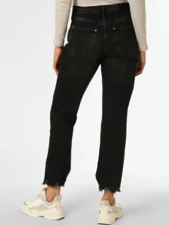 Free People Jeans<Damen Jeans schwarz uni