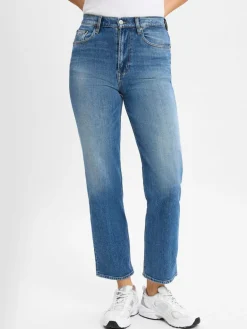 Damen Tommy Jeans Jeans>Damen Jeans - Layla High Slim Straight