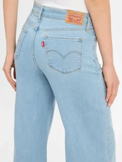 Levi's Jeans|Hosen<Damen Jeans - 318 Shaping Wide Leg bleached uni