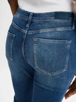 s.Oliver Jeans<Damen Jeans - Beverly blue stone uni