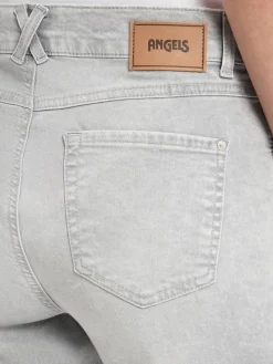 Angels Hosen|Jeans<Damen Jeans - Darleen Crop hellgrau weiß meliert