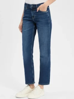 s.Oliver Jeans<Damen Jeans - Karolin medium stone uni