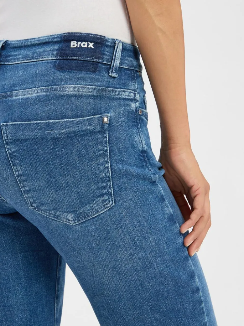 BRAX Jeans<Damen Jeans - Maine medium stone uni