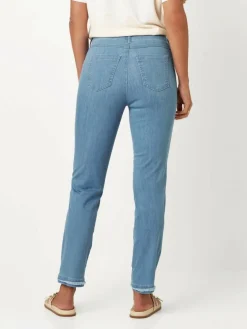Relaxed Jeans<Damen Jeans - Meine beste Freundin blau uni