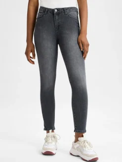 Nümph Jeans<Damen Jeans - Nusidney grau uni