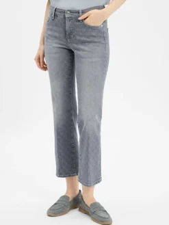 Cambio Jeans<Damen Jeans - Paris grau hellgrau gemustert