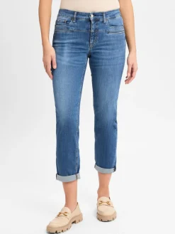 Cambio Jeans<Damen Jeans - Pearlie blue stone uni