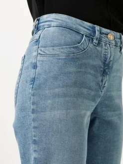 TONI Jeans<Damen Jeans - Perfect Shape blau uni