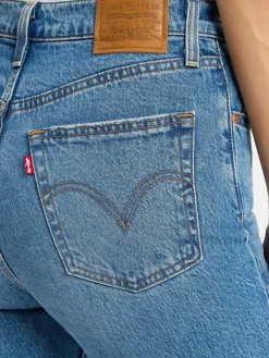 Levi's Hosen<Damen Jeans - Ribcage Bell light stone uni