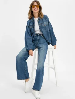 Levi's Jeans<Damen Jeans - Ribcage Wide Leg denim uni