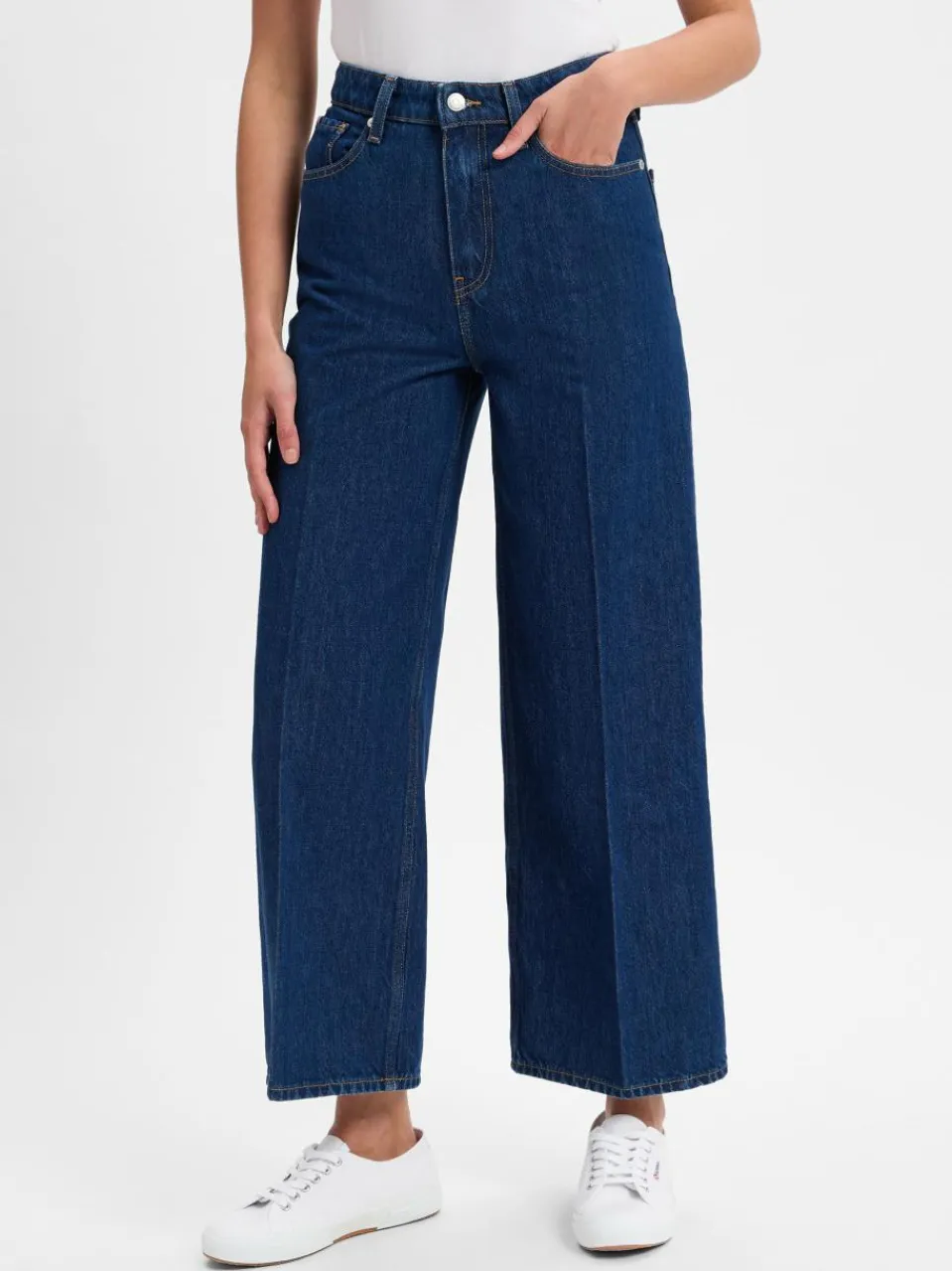 Damen Tommy Hilfiger Jeans>Damen Jeans - Wide Leg HW A Ace