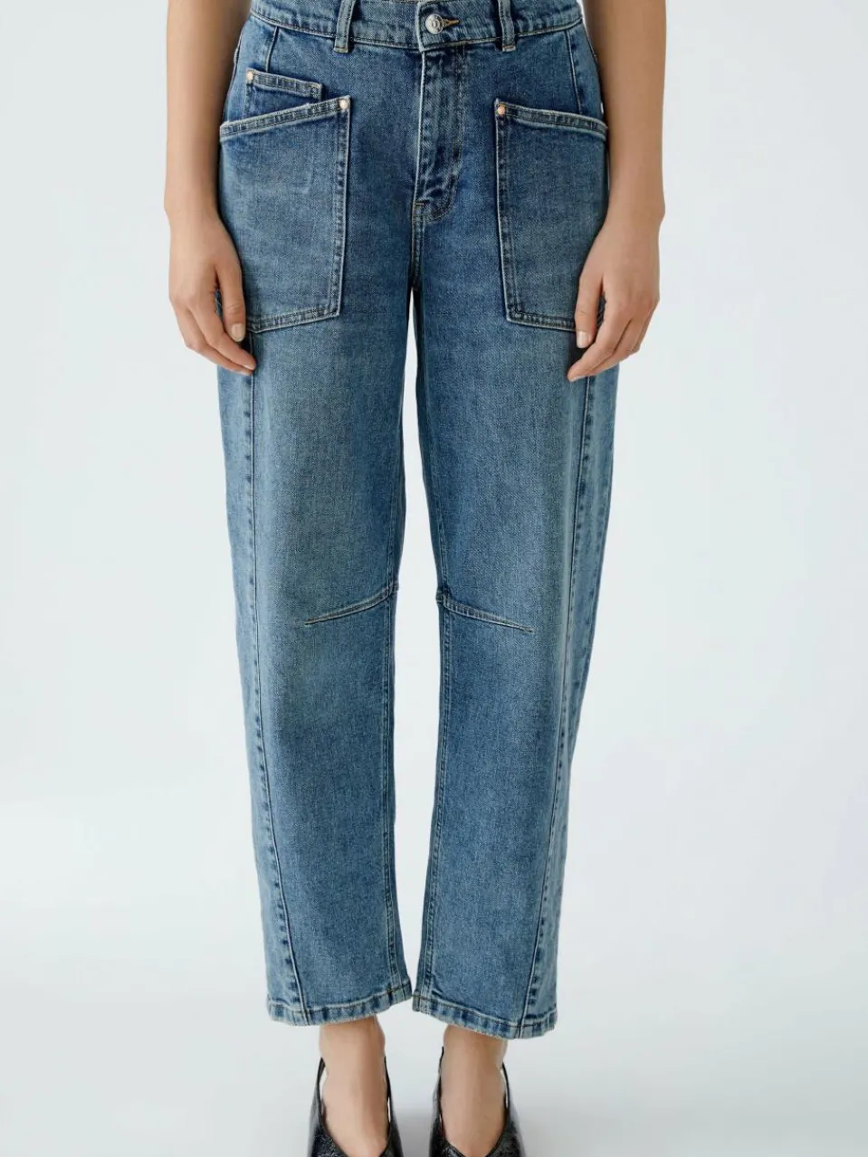 Damen Oui Jeans>Damen Jeans Barrel