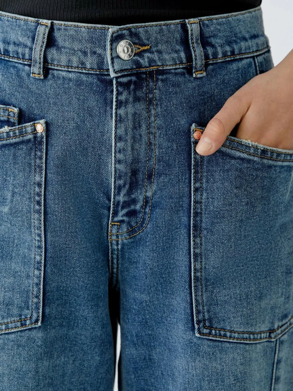 Damen Oui Jeans>Damen Jeans Barrel