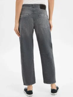 Cambio Jeans<Damen Jeans Ocean schwarz uni