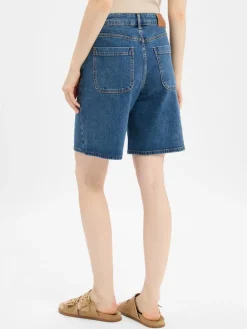 Marc O'Polo Hosen<Damen Jeans-Bermuda denim uni