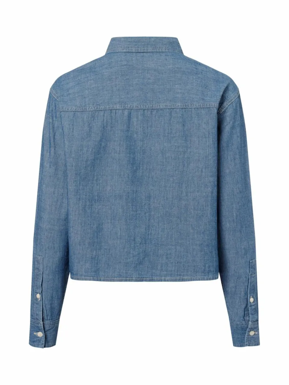 Calvin Klein Jeans Blusen<Damen Jeansbluse medium stone uni