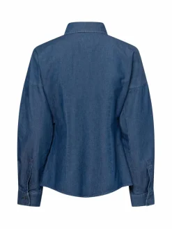 Damen Weekend Max Mara Blusen>Damen Jeansbluse - Nettare