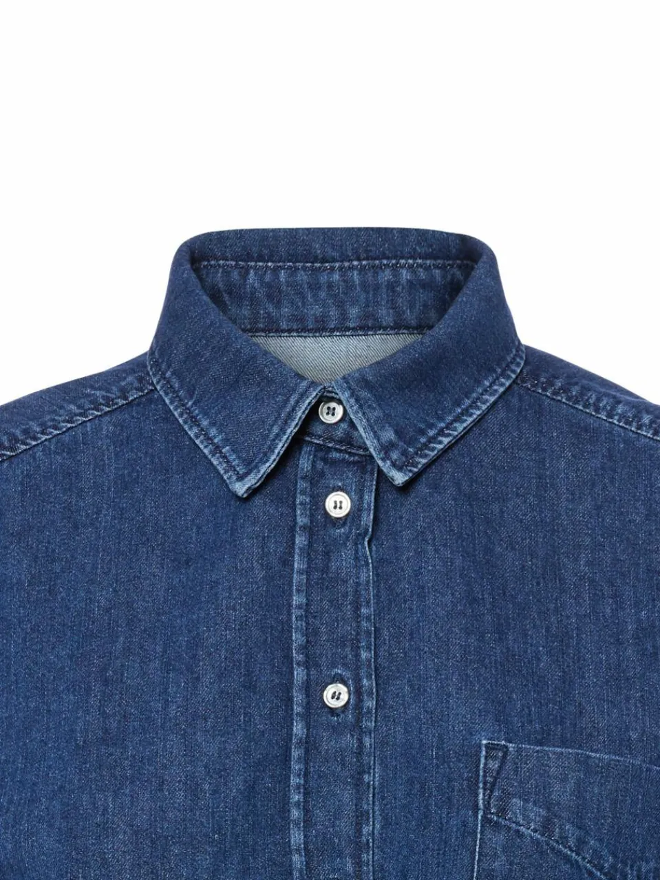 Weekend Max Mara Blusen<Damen Jeansbluse - Obbia denim uni