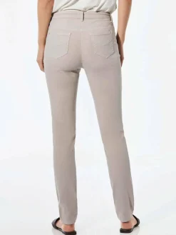 Damen Goldner Jeans>Damen Jeanshose - Lange Freizeithose BELLA mit Formbund