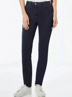 Damen Goldner Jeans>Damen Jeanshose - Lange Freizeithose BELLA mit Formbund