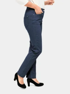 Damen Goldner Jeans><noscript><img width=