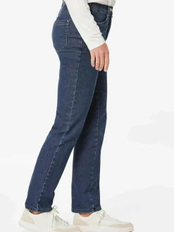 Goldner Jeans<Damen Jeanshose Carla - Klassische Jeanshose Carla blau uni