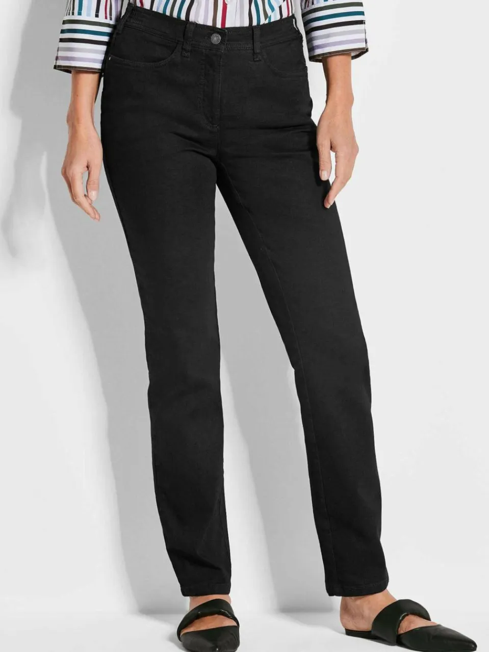 Damen Goldner Jeans>Damen Jeanshose Carla - Klassische Jeanshose Carla
