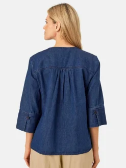 Masai Jacken & Westen<Damen Jeansjacke denim uni