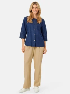 Masai Jacken & Westen<Damen Jeansjacke denim uni