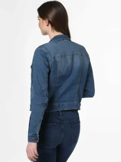 Damen Noisy May Jacken & Westen>Damen Jeansjacke - NMDebra