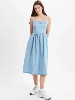 Damen Levi's Kleider>Damen Jeanskleid