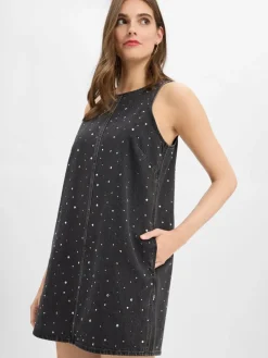 Levi's Kleider<Damen Jeanskleid anthrazit uni