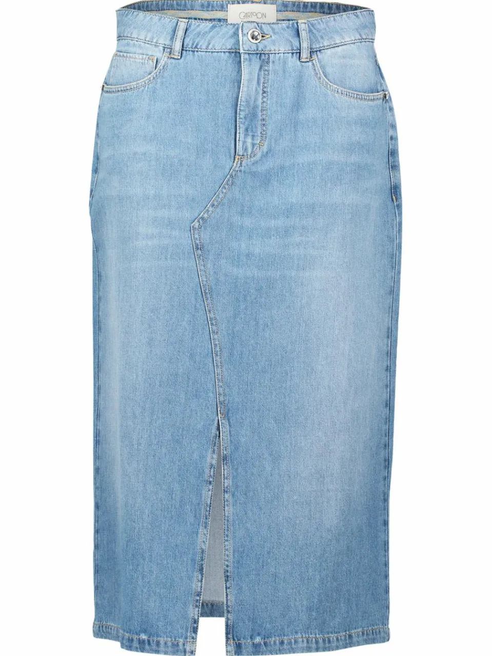 Cartoon Röcke<Damen Jeansrock blau uni