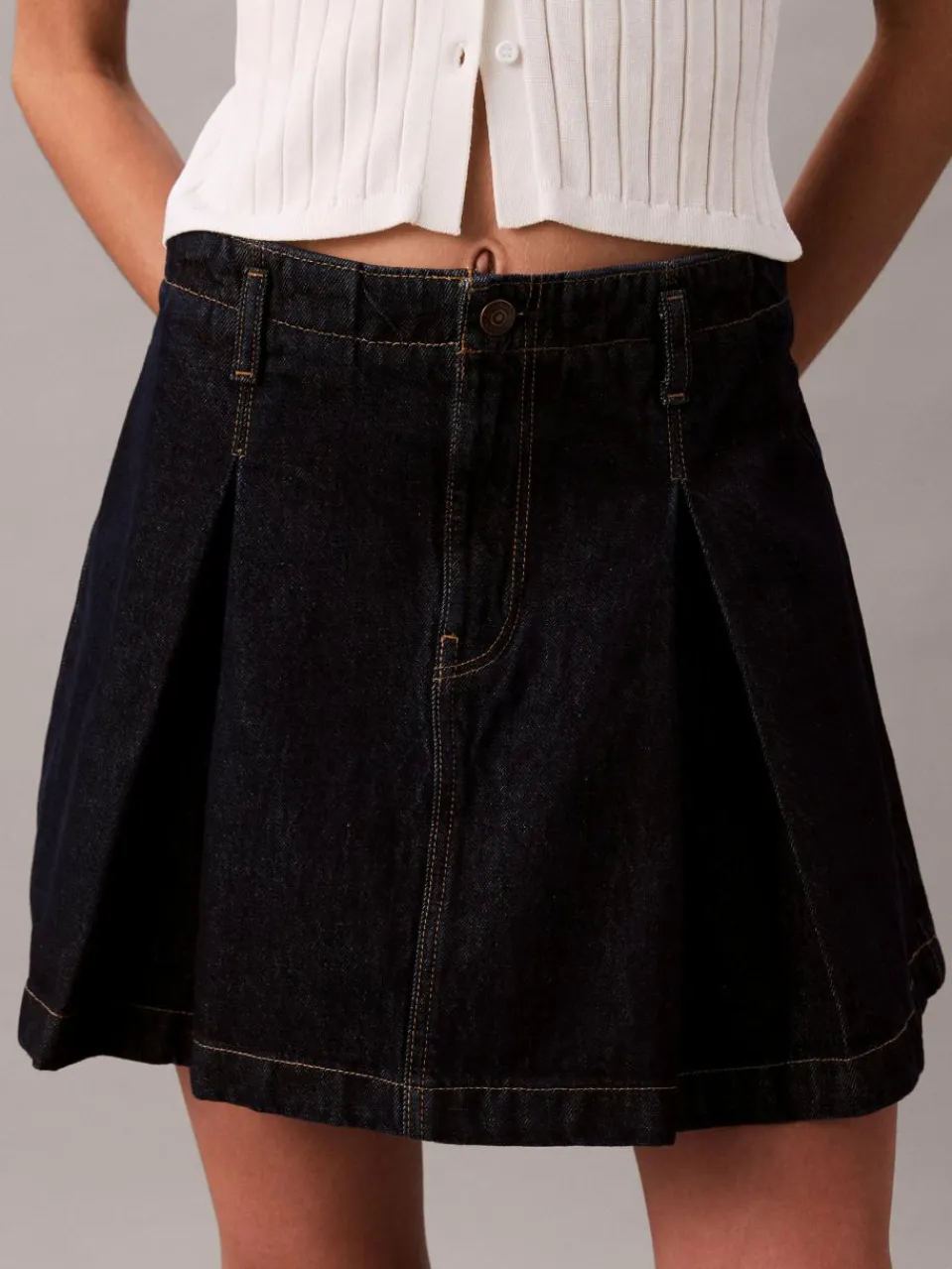 Damen Calvin Klein Jeans Röcke>Damen Jeansrock