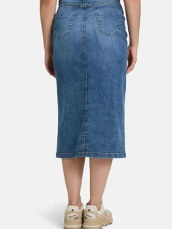 Cartoon Röcke<Damen Jeansrock denim uni