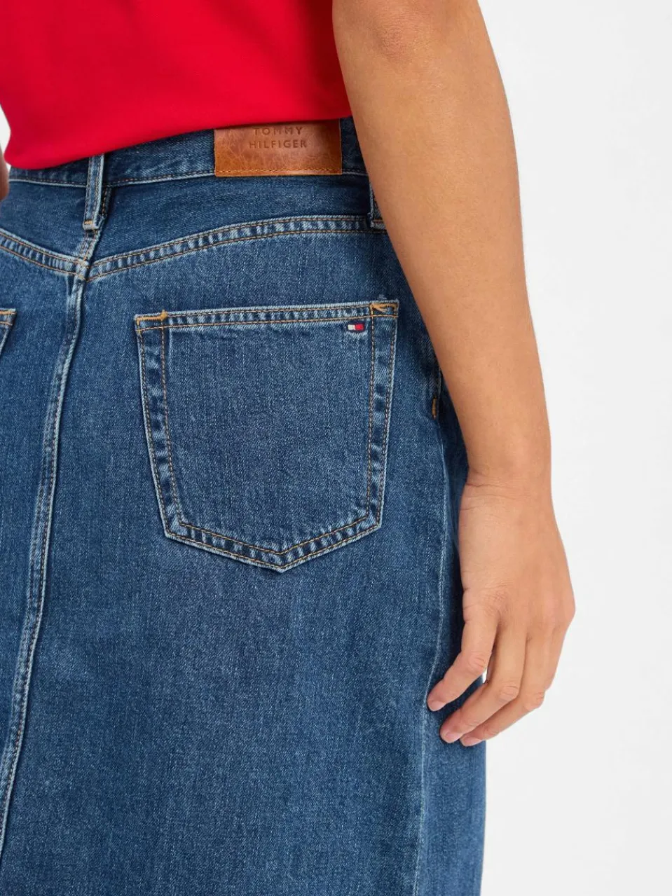 Damen Tommy Hilfiger Röcke>Damen Jeansrock - Dee