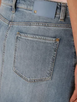 Cambio Röcke<Damen Jeansrock - Hailey blue stone uni