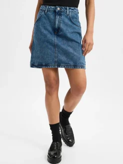 american vintage Röcke<Damen Jeansrock - Joy13F medium stone uni