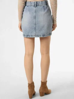 Noisy May Röcke<Damen Jeansrock - NMRegina bleached uni