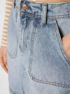 Noisy May Röcke<Damen Jeansrock - NMRegina bleached uni