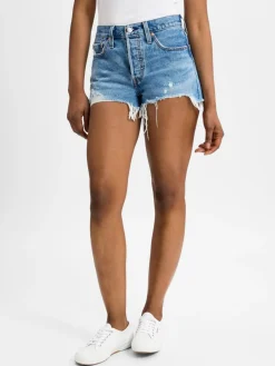 Damen Levi's Jeans>Damen Jeansshorts - 501®