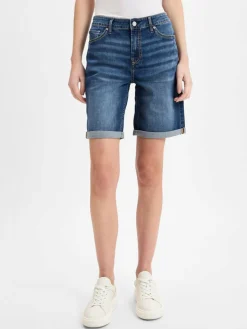 s.Oliver Hosen|Jeans<Damen Jeansshorts - Karolin blue stone uni