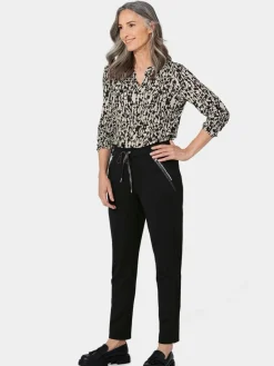 Damen Goldner Blusen><noscript><img width=