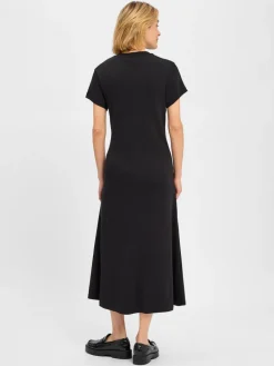 Tommy Hilfiger Kleider<Damen Jerseykleid schwarz uni